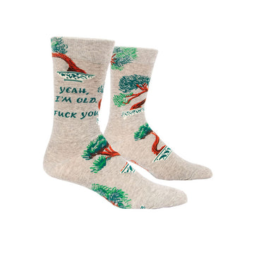 Yeah, I'm Old Men's Crew Socks